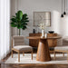 Eloura - Linen Textured Fabric Upholstered Dining Chair (Set of 2) - Simple Home Plus