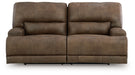 Beckley Place - Earth - 2 Seat Power Reclining Sofa With Adjustable Headrest - Simple Home Plus