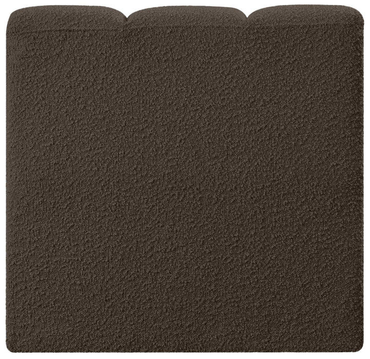 Arc - Boucle Fabric Straight Chair - Simple Home Plus