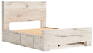 Lawroy - Panel Bed With Storage - Simple Home Plus