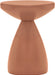 Anika - Iron End Table - Terracotta - Simple Home Plus