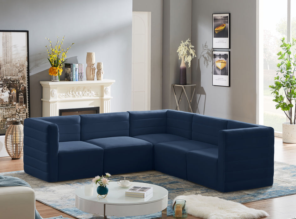 Quincy - 5 Piece Modular Sectional - Simple Home Plus