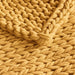 Chunky Double Knit - Handmade Throw - Yellow - Simple Home Plus