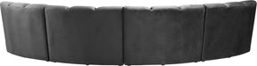 Infinity - 4 Piece Velvet Modular Sectional - Simple Home Plus