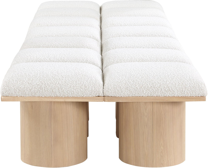 Pavilion - 14 Piece Modular Bench With Natural Base - Simple Home Plus