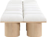 Pavilion - 14 Piece Modular Bench With Natural Base - Simple Home Plus
