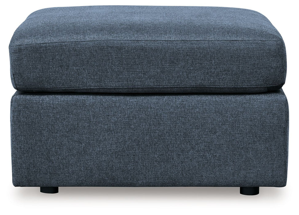 Modmax - Ink - Oversized Accent Ottoman - Fabric - Simple Home Plus