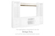 Bellaby - Bridge 63.39” - Whitewash - Simple Home Plus