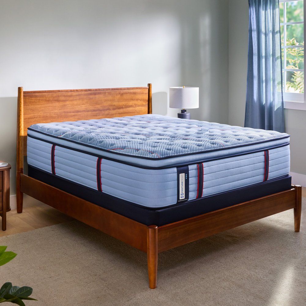 Posturepedic Pro - Dupont II Euro Pillow Top Medium Mattress - Simple Home Plus