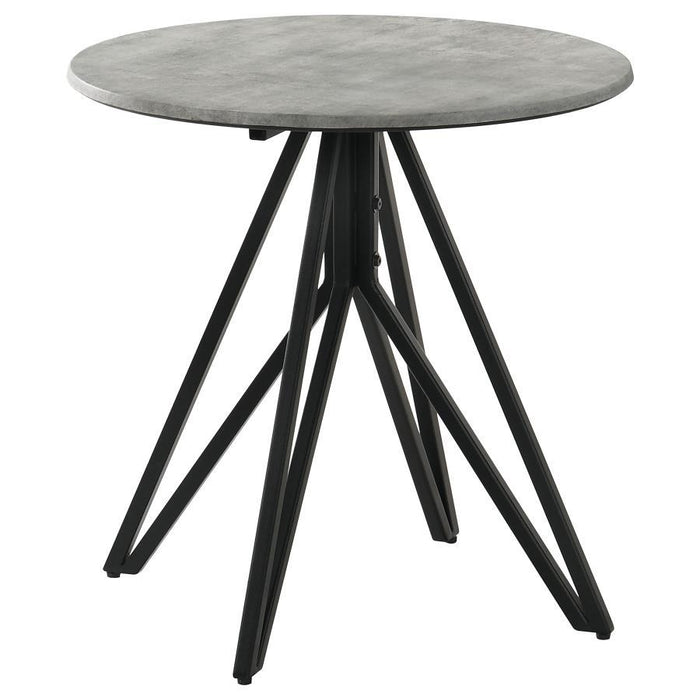 Hadi - Round Smart Top Table - Simple Home Plus