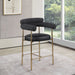 Blake - Counter Stool With Bronze Legs (Set of 2) - Simple Home Plus