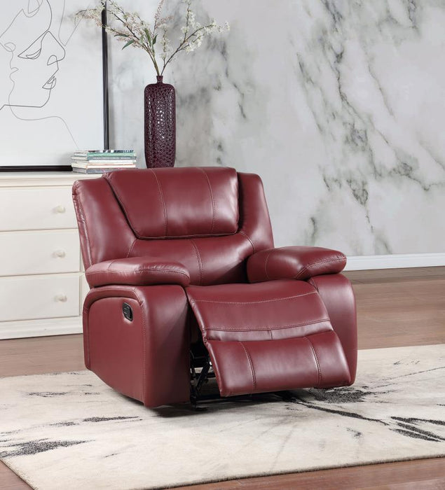 Camila - Upholstered Glider Recliner Chair - Simple Home Plus