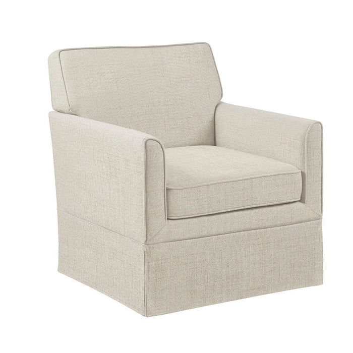 Paula - Slipcover Accent Armchair - Cream - Simple Home Plus