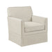 Paula - Slipcover Accent Armchair - Cream - Simple Home Plus