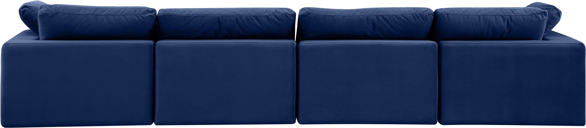 Comfy - Velvet Modular Sofa 4 Seats