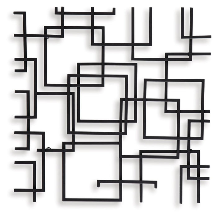 Aadanton - Black - Wall Decor - Simple Home Plus
