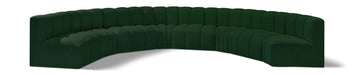 Arc - Boucle Fabric 8 Piece U-Shaped Modular Sofa - Simple Home Plus