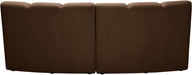 Infinity - 2 Piece Modular Sectional - Brown - Simple Home Plus