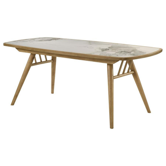 Croyden - 73" Rectangular Dining Table - Weathered Natural - Simple Home Plus