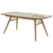 Croyden - 73" Rectangular Dining Table - Weathered Natural - Simple Home Plus