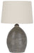 Joyelle - Gray - Terracotta Table Lamp - Simple Home Plus