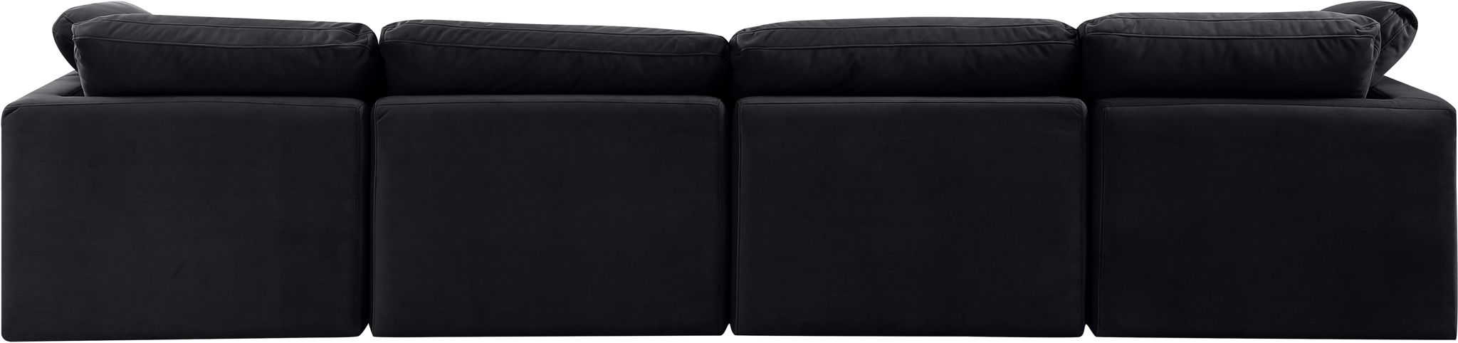 Indulge - Velvet 4 Seat Modular Sofa - Simple Home Plus