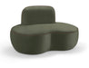 Swerve - Velvet Upholstered Chair - Simple Home Plus