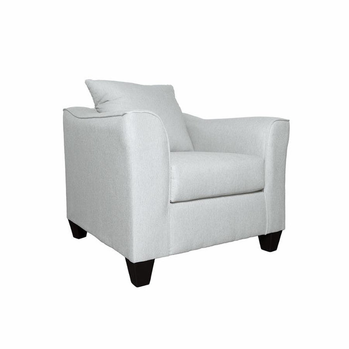 Salizar - Upholstered Flared Arm Accent Chair - Simple Home Plus