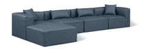 Cube - 5 Piece Modular Sectional With Chaise - Simple Home Plus
