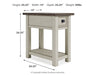 Bolanburg - Chair Side End Table - Simple Home Plus