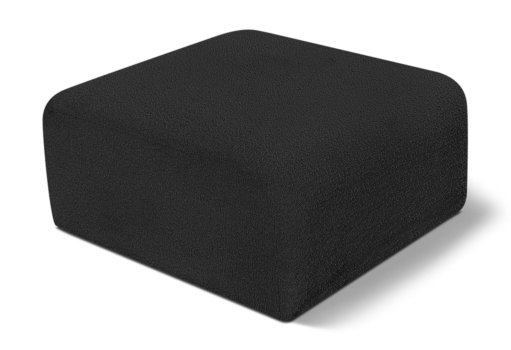 Arc - Boucle Fabric Ottoman - Simple Home Plus