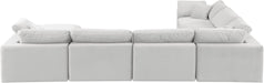 Comfy - 7 Piece Velvet Modular Sectional With Chaise - Simple Home Plus