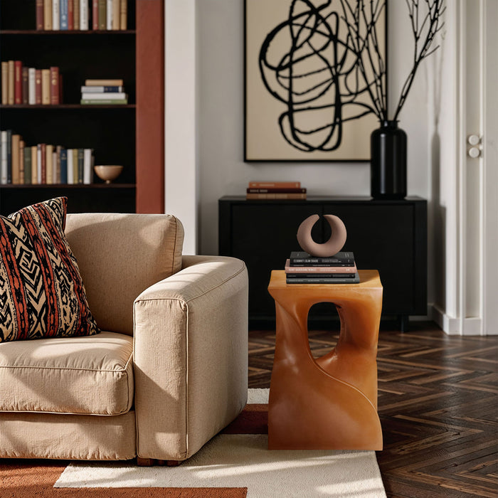 Jula - Concrete End Table - Simple Home Plus