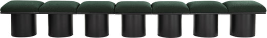 Pavilion - 7 Piece Modular Bench With Black Base - Simple Home Plus