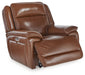 Healy Pier - Chocolate - Power Recliner / Adj Headrest - Simple Home Plus