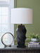 Amillion - Black - Poly Table Lamp - Simple Home Plus