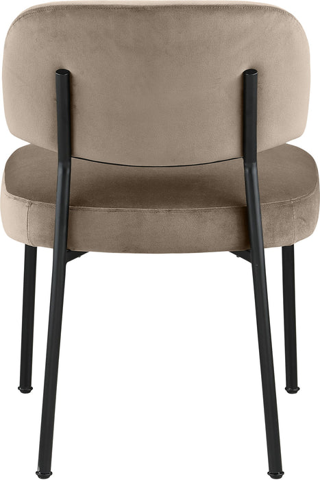 Zarelle - Performance Fabric Upholstered Dining Chair (Set of 2) - Simple Home Plus