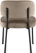 Zarelle - Performance Fabric Upholstered Dining Chair (Set of 2) - Simple Home Plus