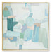 Wynburn - White / Blue / Green - Wall Art - Simple Home Plus