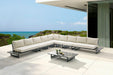 Maldives - 7 Piece Water Resistant Outdoor Patio Modular Sectional With Gray Base - Simple Home Plus