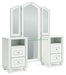 Kozlani - Vanity With Mirror - White - Simple Home Plus