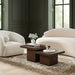 Spencer - 15" Oak Veneer 2 Piece Coffee Table - Simple Home Plus