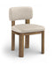 Paloma - Vegan Leather Upholstered Dining Chair (Set of 2) - Brown Frame - Simple Home Plus