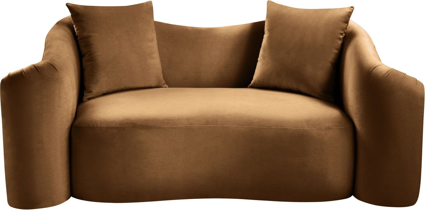 Destin - Loveseat - Saddle - Simple Home Plus