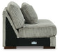 Lindyn - Armless Chair - Fog - Simple Home Plus
