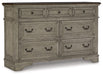 Lodenbay - Antique Gray - Dresser - Simple Home Plus