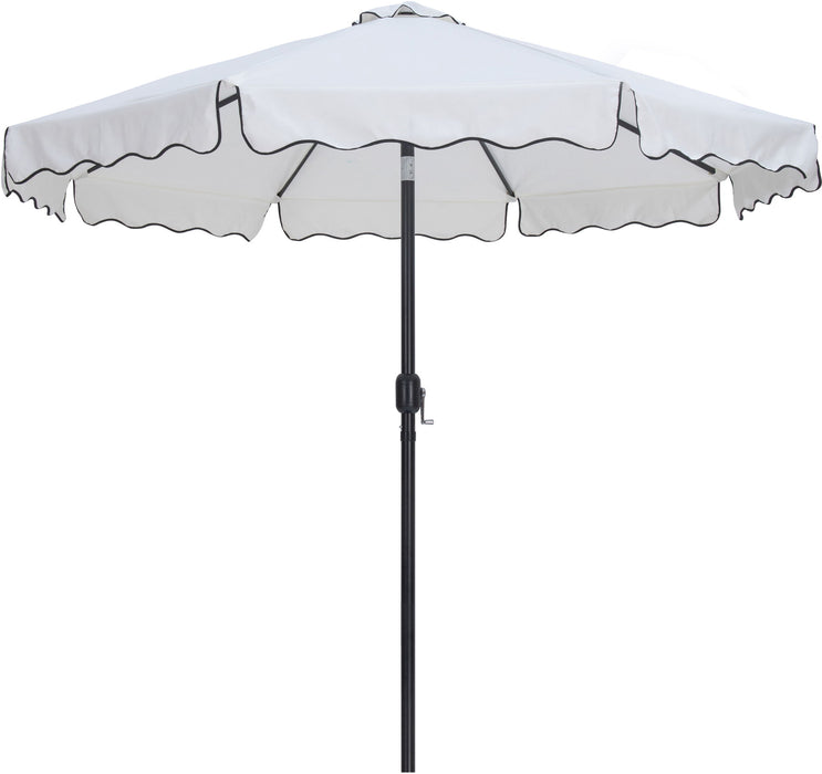 Amalfi - Patio Umbrella - Light Brown Base / Black Pole - Simple Home Plus