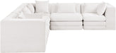 Stellar - 5 Piece Upholstered Modular Sectional - Simple Home Plus