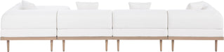 Laguna - 5 Piece 106.5" Upholstered Outdoor Patio Modular Sectional - Simple Home Plus