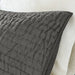 Serene - Hand Quilted Coverlet Set - Gray - Simple Home Plus
